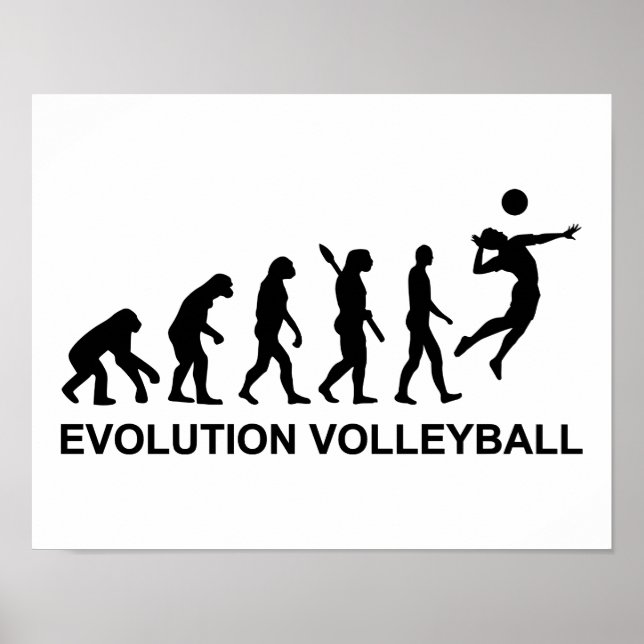 Evolution Volleyball Poster (Front)
