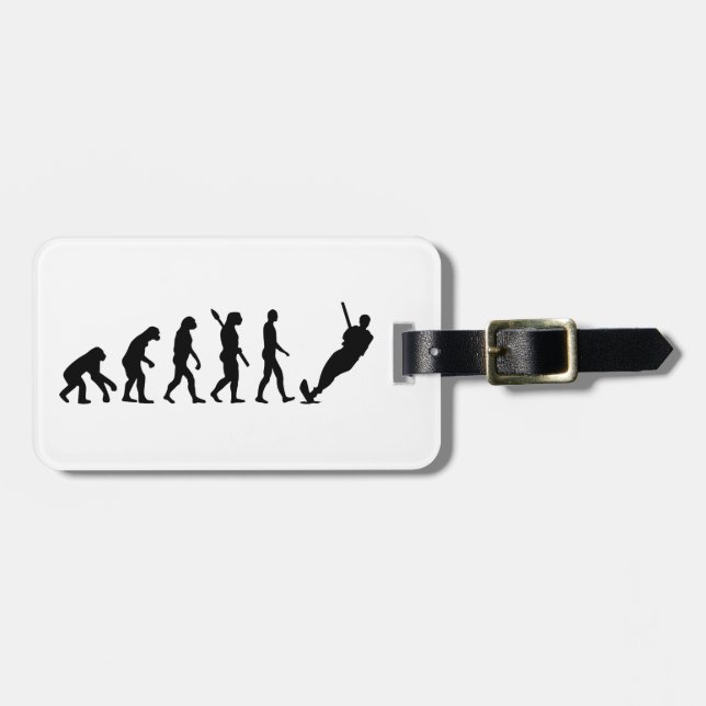 Evolution Water ski Luggage Tag (Front Horizontal)