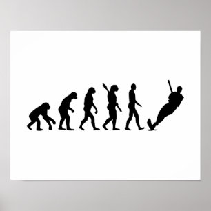 Evolution Water Ski Poster