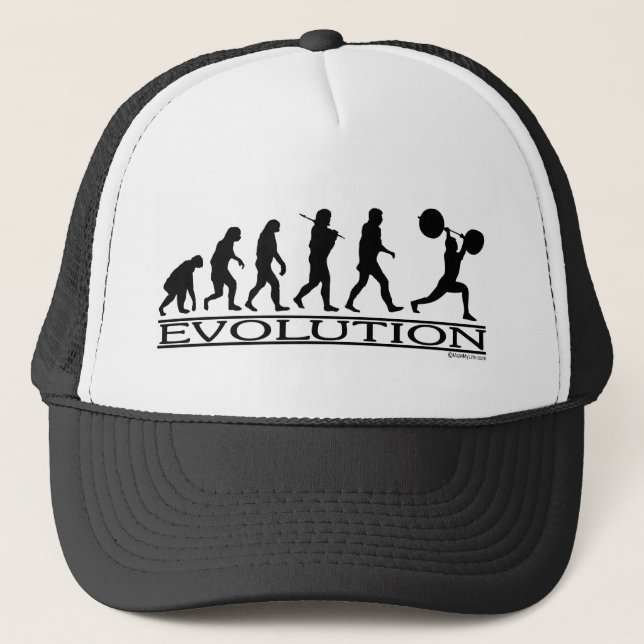 Evolution - Weight Lifter Trucker Hat (Front)