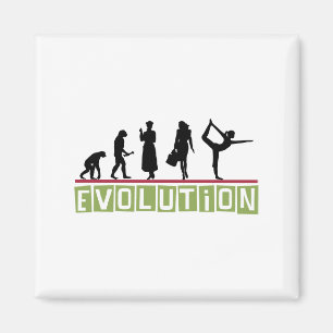 Evolution Yoga Magnet