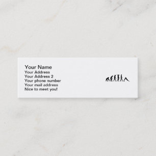 Evolution Yoga Pilates Mini Business Card