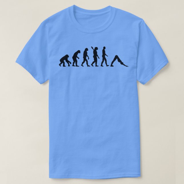 Evolution Yoga Pilates T-Shirt (Design Front)