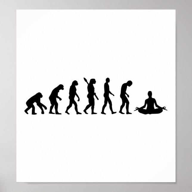Evolution Yoga Poster (Front)