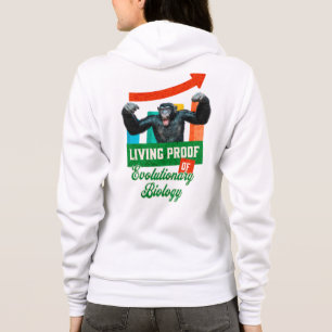 Evolutionary Biology Primate Humour Hoodie