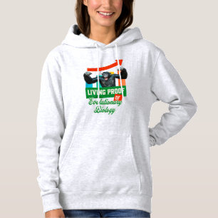 Evolutionary Biology Primate Humour Hoodie