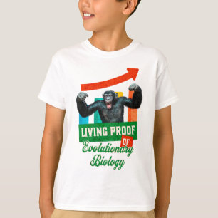 Evolutionary Biology Primate Humour T-Shirt