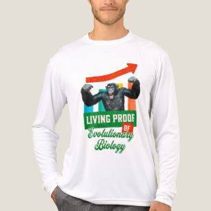Evolutionary Biology Primate Humour Tri-Blend Shirt