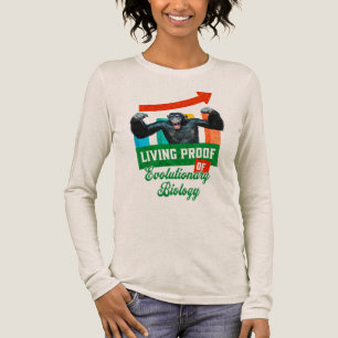 Evolutionary Biology Primate Humour Tri-Blend Shirt