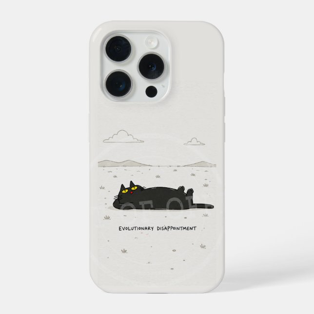 Evolutionary Disappointment iPhone Case (Back)