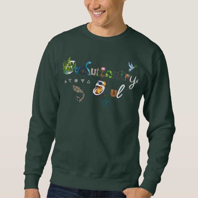 Evolutionary Soul: Crew Neck  Sweatshirt (Front)