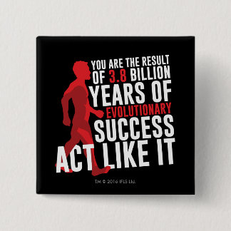 Evolutionary Success 15 Cm Square Badge