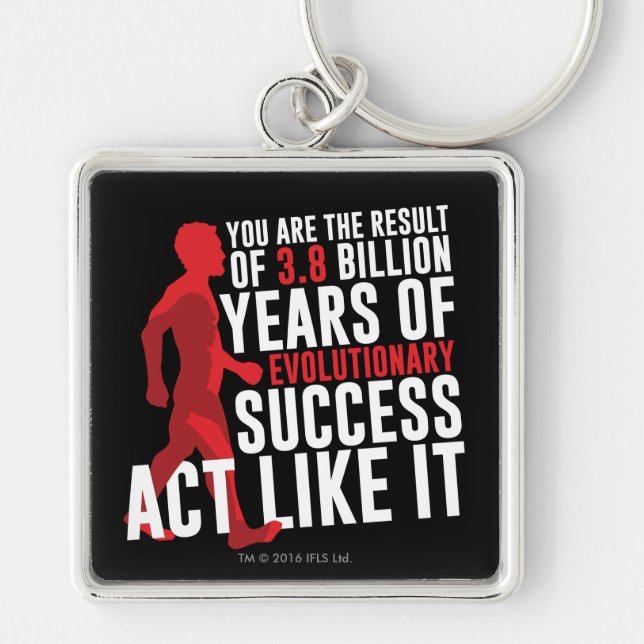 Evolutionary Success Key Ring (Front)