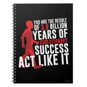 Evolutionary Success Spiral Notebook