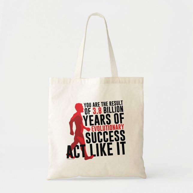 Evolutionary Success Tote Bag (Front)
