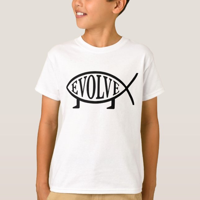 Evolve Fish T-Shirt (Front)