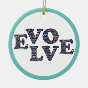 Evolve ornament