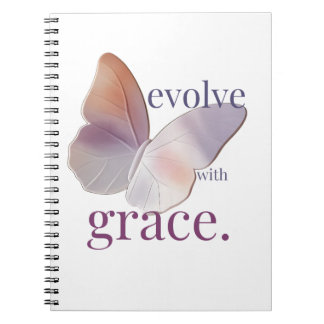Evolve with Grace Themed Notebook