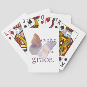 Evolve with Grace Themed  Playing Cards