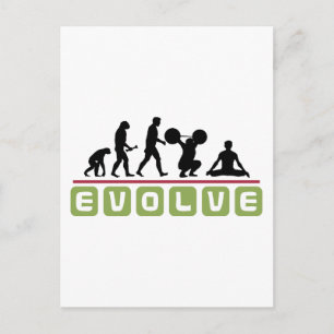 Evolve Yoga Gift Postcard