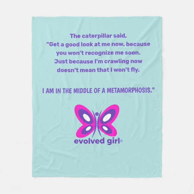 Evolved Girl Blanket (Front)