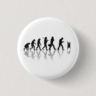 Evolved Humanist 3 Cm Round Badge
