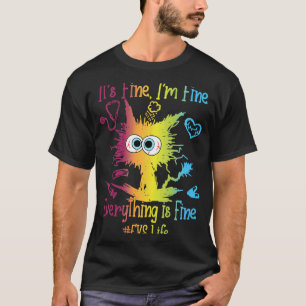 EVS Life Everything Is Fine Colourful T-Shirt
