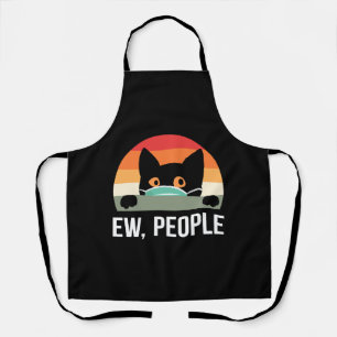 Ew People Cat Cat Owner Gift Apron