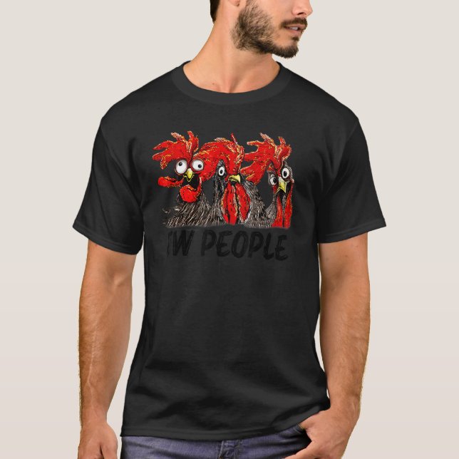 Ew People  Chicken T-Shirt (Front)