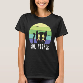 Ew People! Cute Rainbow Cats Lover Kitten Animals  T-Shirt