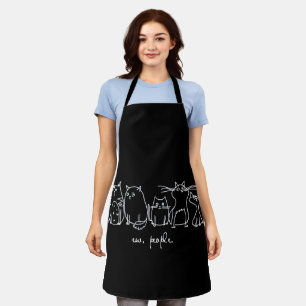 Ew, People Funny Meowy Cat Lovers Apron