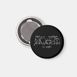 Ew, People Funny Meowy Cat Lovers Magnet