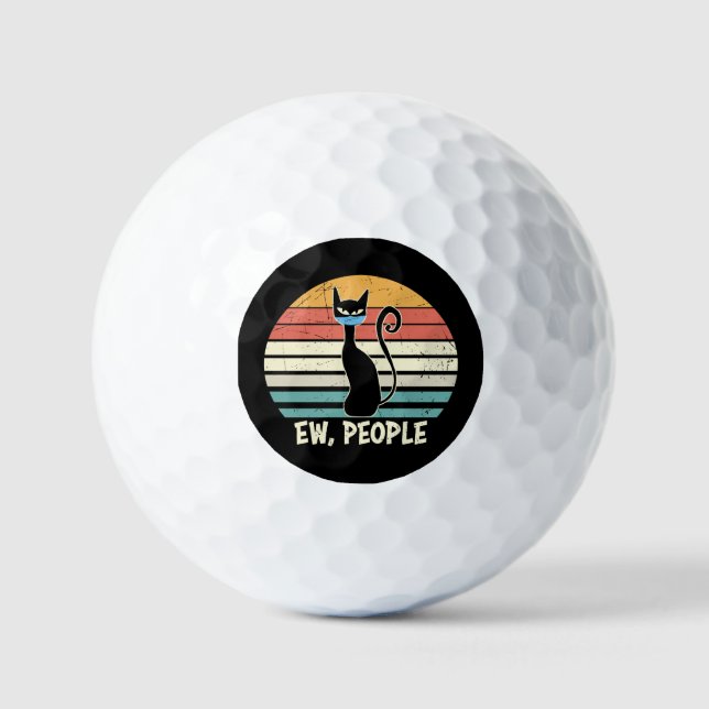 EW. People  Golf Balls (Front)