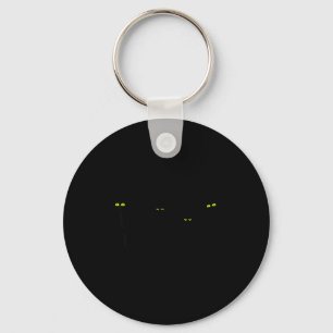 Ew People Retro Cat Funny Introvert Vintage Cat Lo Key Ring