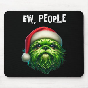 Ew People Shihtzu Dog Mouse Pad