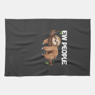 Ew People Sloth T-Shirt Tea Towel