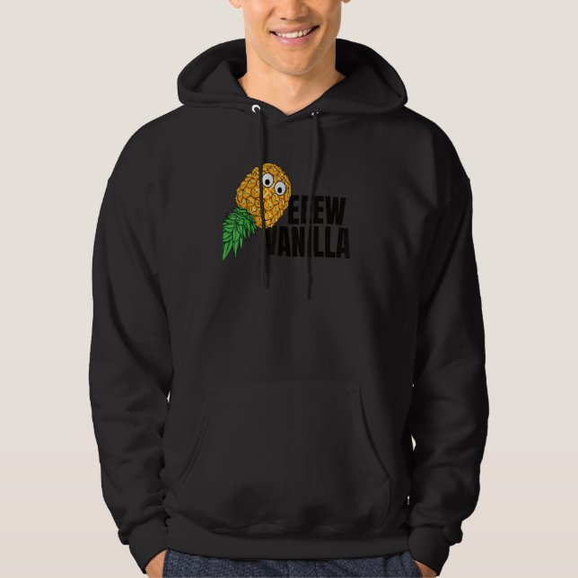 Ew Vanilla Surprised Swinger Upside Down Pineapple Hoodie (Front)