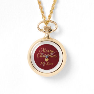 eWatch -Romantic Christmas Necklace Watch
