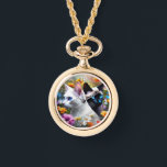 eWatch Watch<br><div class="desc">Adult Alloy Case with Alloy Chains Necklace Photo Watch Keep track of time with your favourite photo on the dial with the Necklace Alloy Watch by Ewatchfactory®. This watch is Alloy with a polished and brushed combination finish.Alloy Chain.Japan movement ensures accurate time keeping. Comes with a 1-year manufacturers limited warranty.Meets...</div>