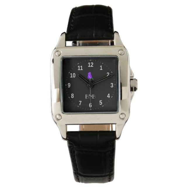 eWatch Watch Violet Rose (Front)