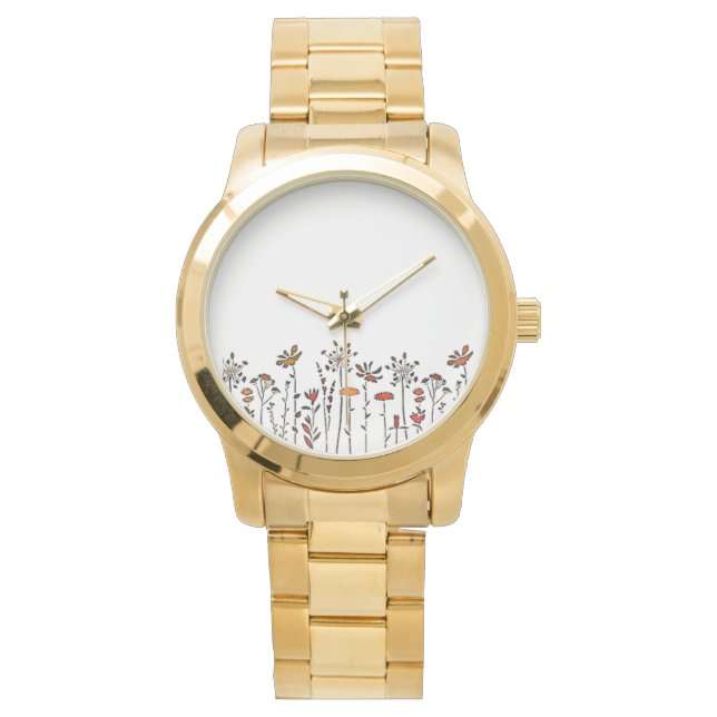 ewatch watch womens  FLOWER DESIGN STYLES  (Front)