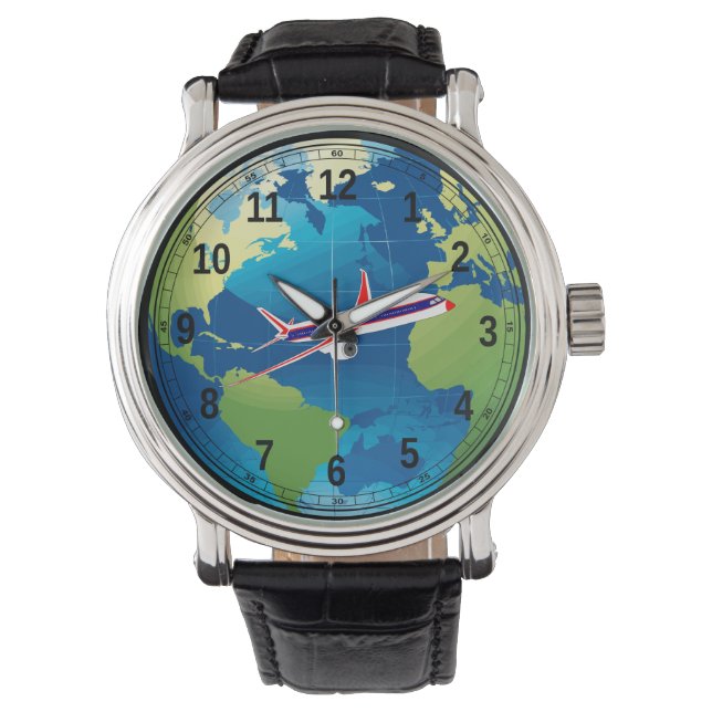 eWatch Watch (World Travel) (Front)