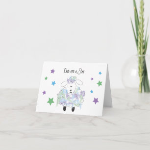 Ewe are a Star - Congratulations Card