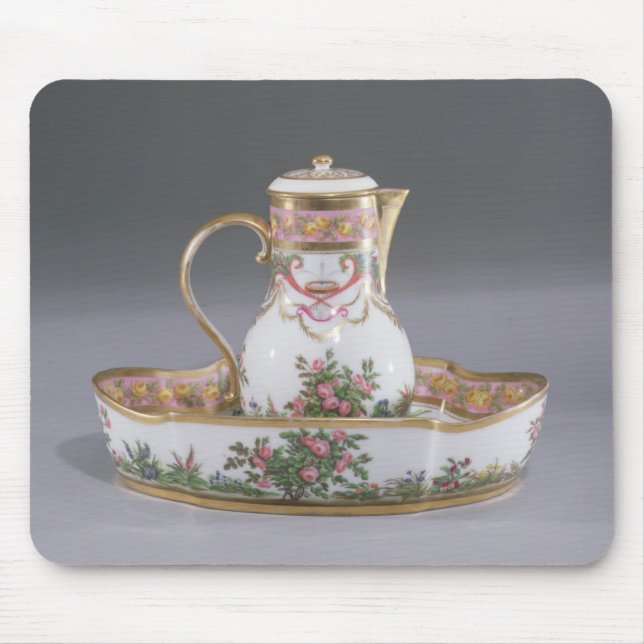 Ewer and basin, made in Paris Mouse Pad (Front)