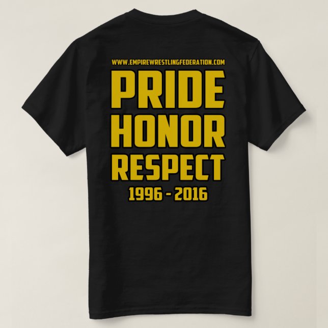 EWF 20th Anniversary T-Shirt (Design Back)