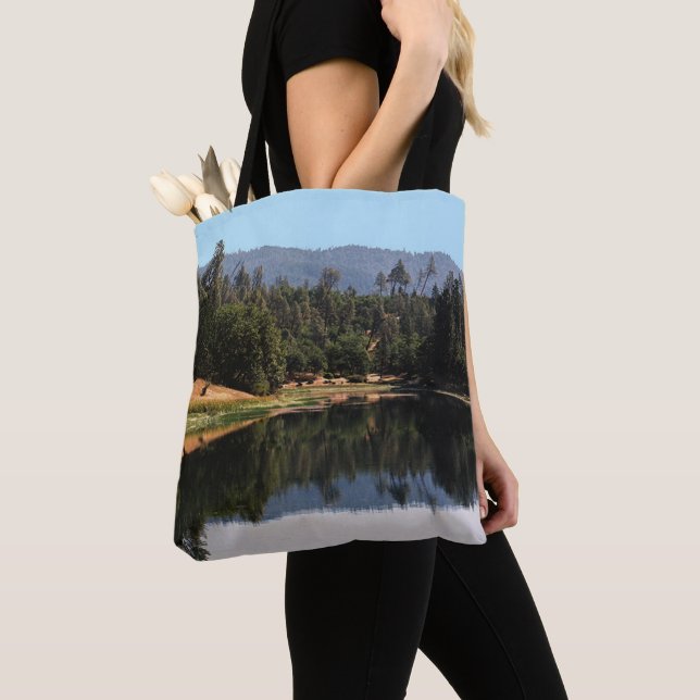 Ewing Reservoir....... Tote Bag (Close Up)