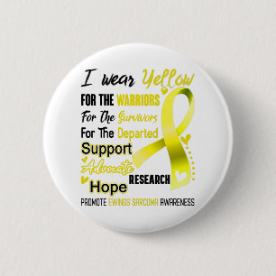 Ewings Sarcoma Awareness Month Ribbon Gifts 6 Cm Round Badge