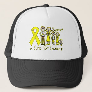 Ewings Sarcoma Family Supprt A Cure Trucker Hat