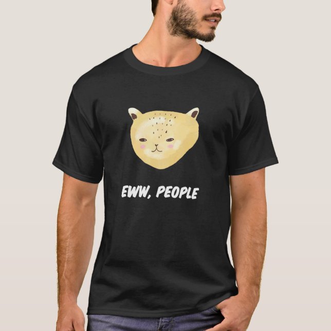 Eww People  Cat 1 T-Shirt (Front)