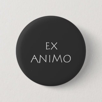 Ex animo 6 cm round badge